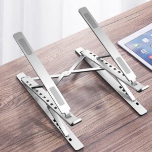 Double-Layer Aluminum Alloy Laptop Foldable Stand - Image 5