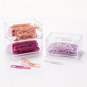 Office Supplies Colored Paper Clips - Image 2