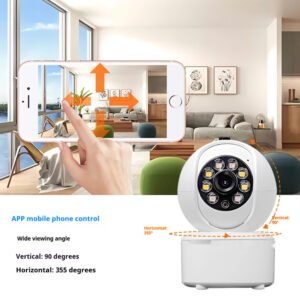 1080p Bluetooth Monitoring HD Home Dual-light Panorama Camera - Image 3