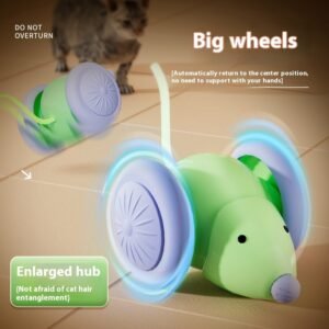 Cat Running Car Self-Hi Relieving Stuffy Electric Toy Pet Products - Image 6