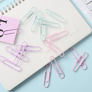 Macaron Color Paper Clip Creative Office Products - Image 2