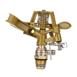 G1/2 Male Thread Watering Sprinkler Head 360 Degree Automatic Rotation 15m Range for Lawn Patio Garden Irrigation - Image 4