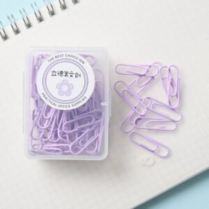 Macaron Color Paper Clip Creative Office Products - Image 4