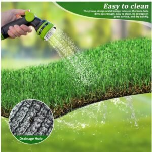 Thick Realistic Fake Grass Roll Decor Patio Balcony Garden Lawn - Image 4
