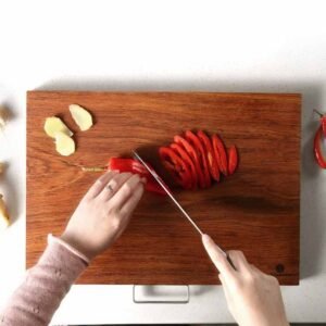 Home Kitchen Pear Wood Chopping Board - Image 7