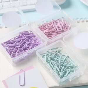 Macaron Color Paper Clip Creative Office Products - Image 6